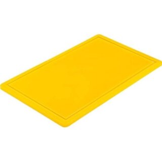 Schneidbrett, Haccp, Gelb, Gn1/1, Stärke 15 Mm