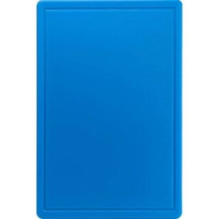 Schneidebrett, Haccp, Blau, 600 X 400 X 18 Mm (Bxtxh)