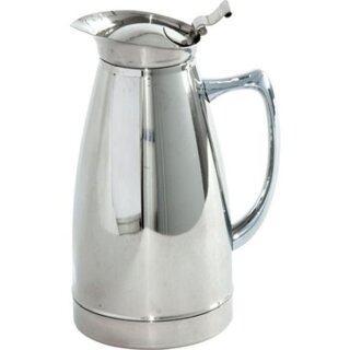 Isolierkanne, Edelstahl, 2 Liter, Mit Klappdeckel