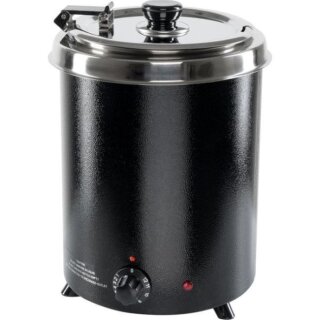 Stalgast Elektrischer Suppentopf – 5,7 Liter, gerade Form, mit Thermostat