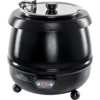 Gastro Suppenwärmer mit Digitalanzeige – 9 Liter, für gradgenaue Temperatur