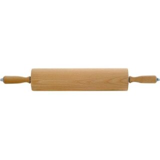 Teigrolle Aus Holz, Ø 10 Cm, Länge 39,5 Cm