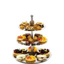 Spiegel-Etagere Edelstahl 3-stufig – Buffet- &...