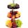 Buffet Etagere Edelstahl – Dreistufige Servieretagere mit Kugelgriff 42 cm
