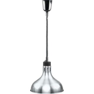 Gastro-Wärmelampe für Decke – Höhenverstellbares Spiralkabel, 290 mm Durchmesser