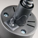 Schwarze Gastro-Wärmelampe für Decke –...