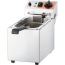 Edelstahl Fritteuse mit 8 Liter - Tischmodell, 230 V, 2 kW