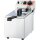 Edelstahl Fritteuse mit 8 Liter - Tischmodell, 230 V, 2 kW