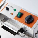 Doppel-Fritteuse Caterina 2x8L – Edelstahl Elektro Tischgerät, 230V
