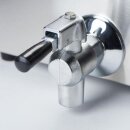 Elektro Doppel-Fritteuse 20L – Caterina 2x10L, Edelstahl, mit Ablasshahn, 230V