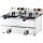 Elektro Doppel-Fritteuse 20L – Caterina 2x10L, Edelstahl, mit Ablasshahn, 230V