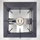 Gas-Hockerkocher, Doppelbrenner Top - G20, 1160 X 580 X 380 Mm (Bxtxh)