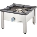 Gas-Hockerkocher Top Power 14Kw, Mit Gusseisen-Topfauflage, G20, 567X567X413 Mm