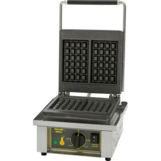 Profi Waffeleisen für Lütticher Waffel - stufenlose Temperaturregelung, Ausgleichsfüße