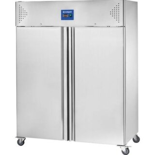 Starline Doppeltür-Kühlschrank GN 2/1 - 1300 Liter, mit Rollen, Umluft