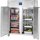 Starline Doppeltür-Kühlschrank GN 2/1 - 1300 Liter, mit Rollen, Umluft