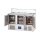 Starline Pizzatisch Mit Glasaufsatz Und Drei Türen, Gn1/1, 1365X700X1075 Mm (Bxtxh), 402 L