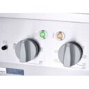 Gasherd Eco 6 Brenner Mit Elektro-Heißluftofen (600 X 400 Mm / Gn 1/1) Serie 700 Nd - G20, 6-Brenner (6X3,5 Kw)