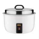 Großer Reiskocher 10 Liter - Edelstahl,...
