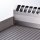 Gas-Griddleplatte als Tischgerät, Serie 700 ND - 1½ glatt / 1½ gerillt 800x700x250 mm
