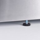 Gas-Griddleplatte, Verchromt Als Tischgerät, Serie 700 Nd - Gerillt 400X700X250 Mm (Bxtxh)