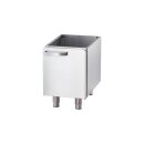 Gas-Griddleplatte, Verchromt Als Tischgerät, Serie 700 Nd - Gerillt 400X700X250 Mm (Bxtxh)
