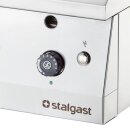 Gas-Griddleplatte, Verchromt Als Tischgerät, Serie 700 Nd - Gerillt 400X700X250 Mm (Bxtxh)