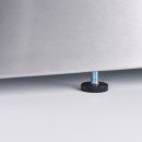 Gas-Griddleplatte, verchromt als Tischgerät, Serie 700 ND - glatt 800x700x250 mm (BxTxH)
