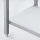 Elektro-Griddleplatte Als Standgerät - Gerillt, Unterbau Offen, 400 X 700 X 850 Mm (Bxtxh)
