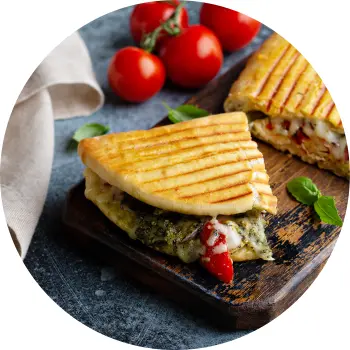 Leckere Paninis aus dem Kontaktgrill